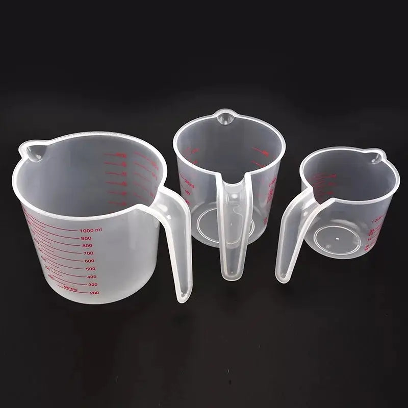 3pcs Plastic Measuring Cups Set