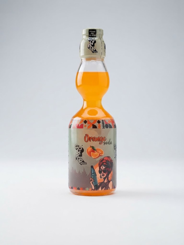 Orange Goli Soda 220ml