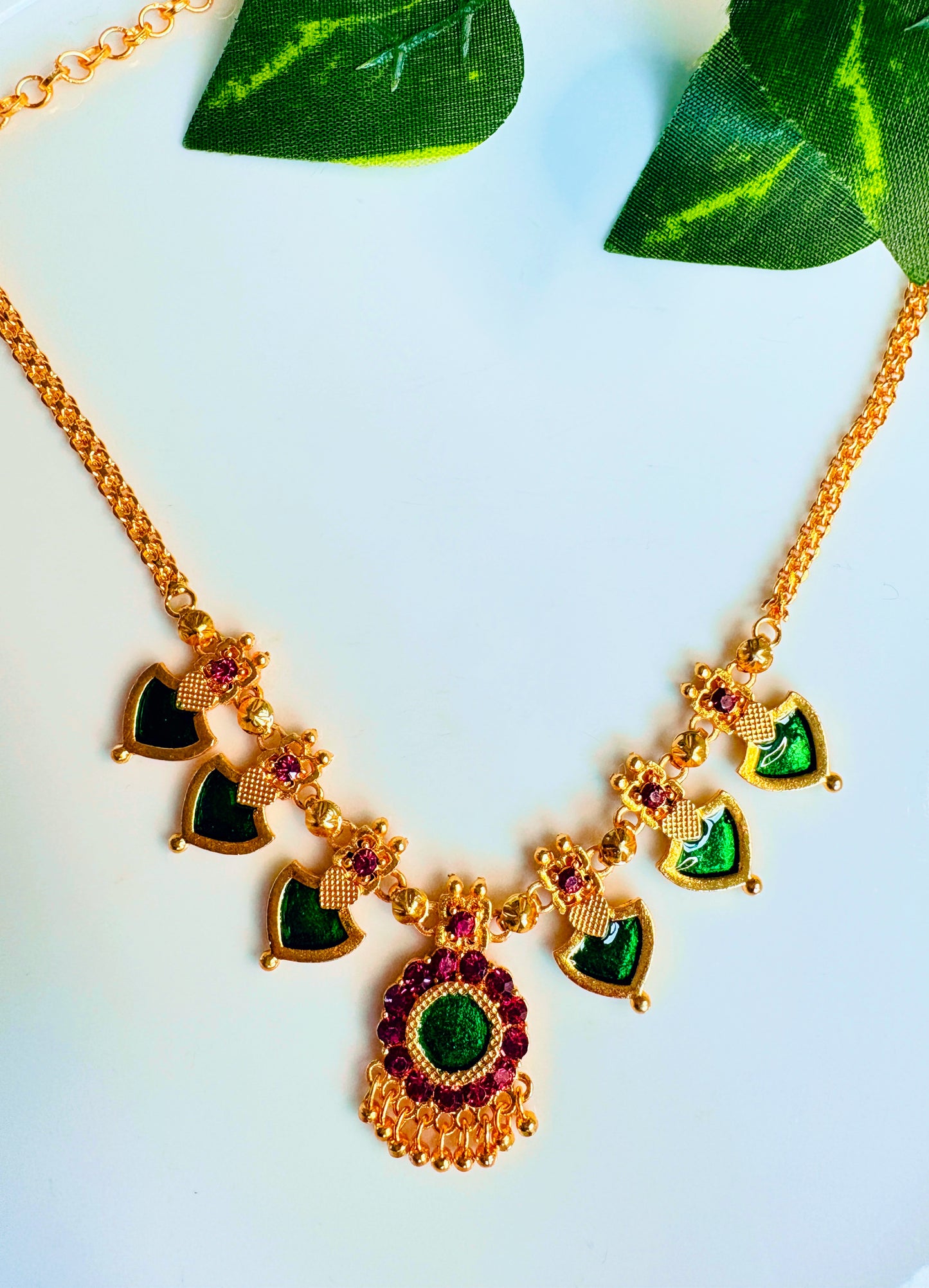 Royal Palakka Necklace