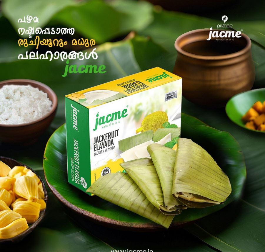 Jacme _Jackfruit Elayada – Steamed Banana Leaf Sweet Snack with Jackfruit Filling