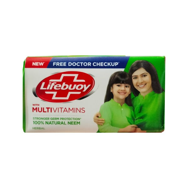 Lifebuoy Soap Herbal – Natural Germ Protection with Herbal Freshness!