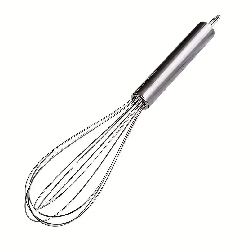 Stainless Steel Egg Beater – Handheld Whisk for Baking, Mixing & Everyday Kitchen Use
