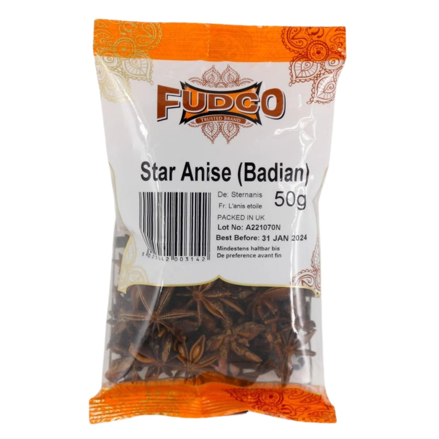 Fudco Star Aniseed 50g