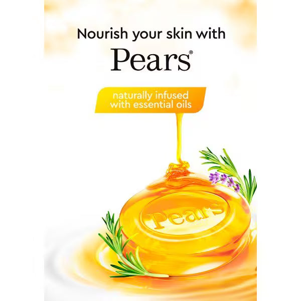 Pears Transparent Soap ( Pure & Gentle with Natural Oil )