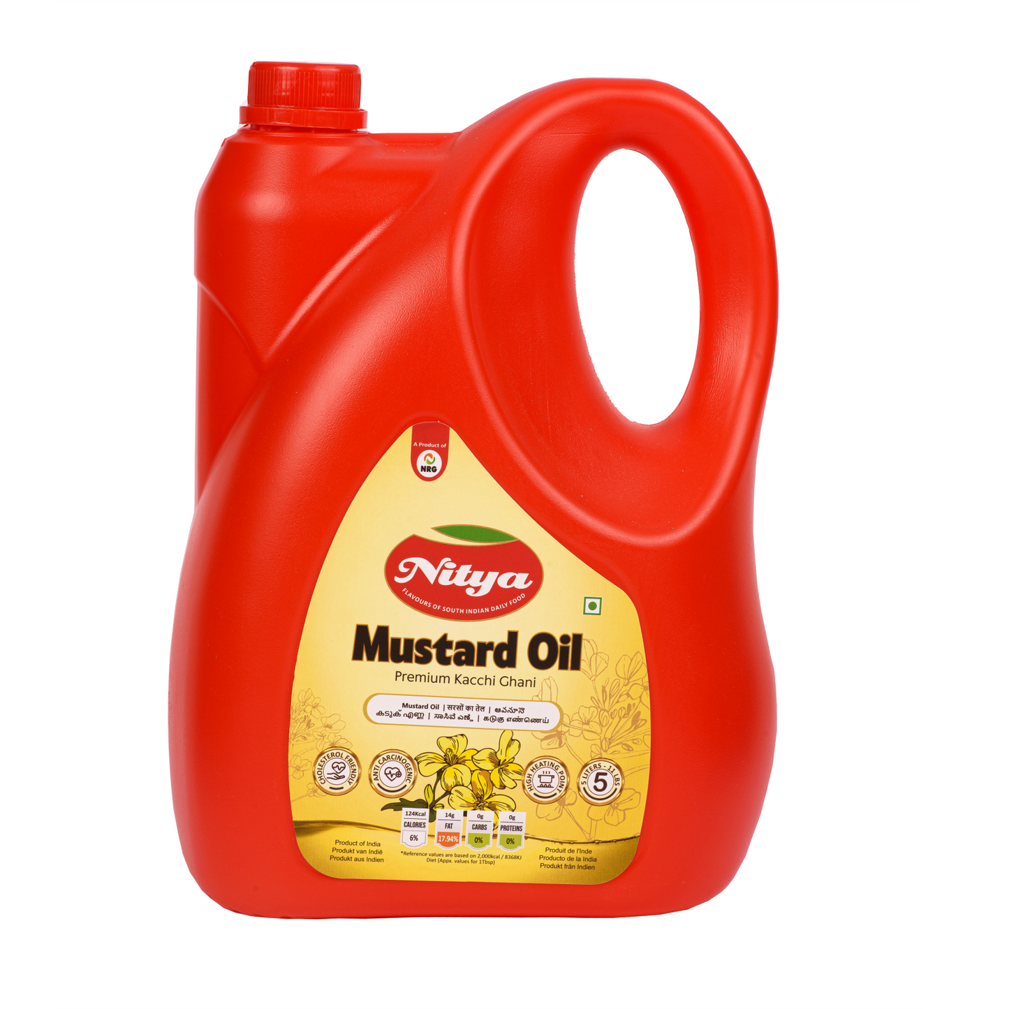 NITYA MUSTARD OIL - 5 Litres (Offer Price🔥)