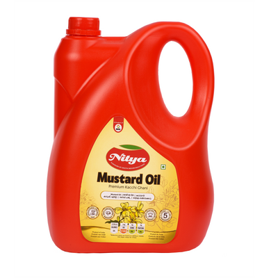 NITYA MUSTARD OIL - 5 Litres (Offer Price🔥)