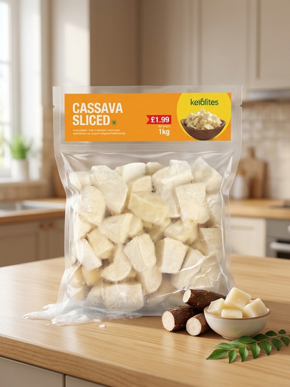 Frozen Tapioca Sliced 1kg