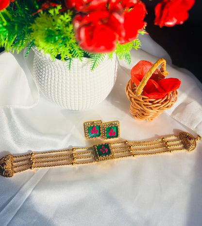 Rose Petal Choker Set
