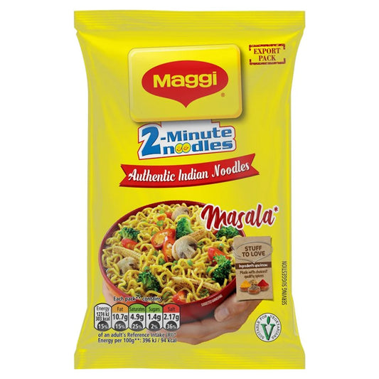 🍜 Maggi 2-Minute Noodles – Classic Masala Flavour 52g