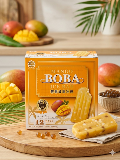 Mango Boba Ice Bar (12 bars)