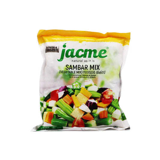 jacme_Sambar Mix 400g – Frozen Cut Vegetable & Spice Mix for Quick & Authentic Kerala Sambar