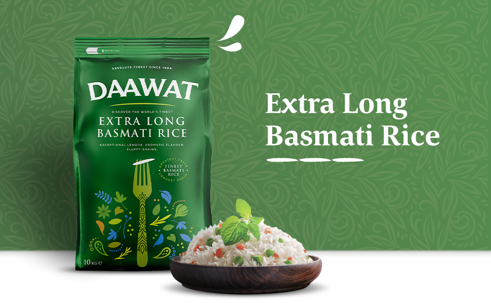Daawat Extra Long Basmati Rice 10 Kg