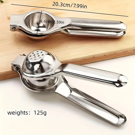 Premium Stainless Steel Heavy Duty Citrus Juicer – Manual Hand Press for Lemons, Limes & More