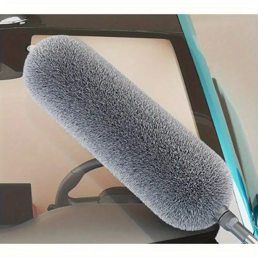 Extendable Microfiber Dusting Brush – Bendable, Washable & Perfect for High Ceilings & More