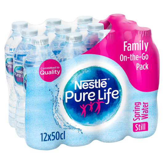 Nestlé Pure Life Water (Multipack 12 × 500ml)