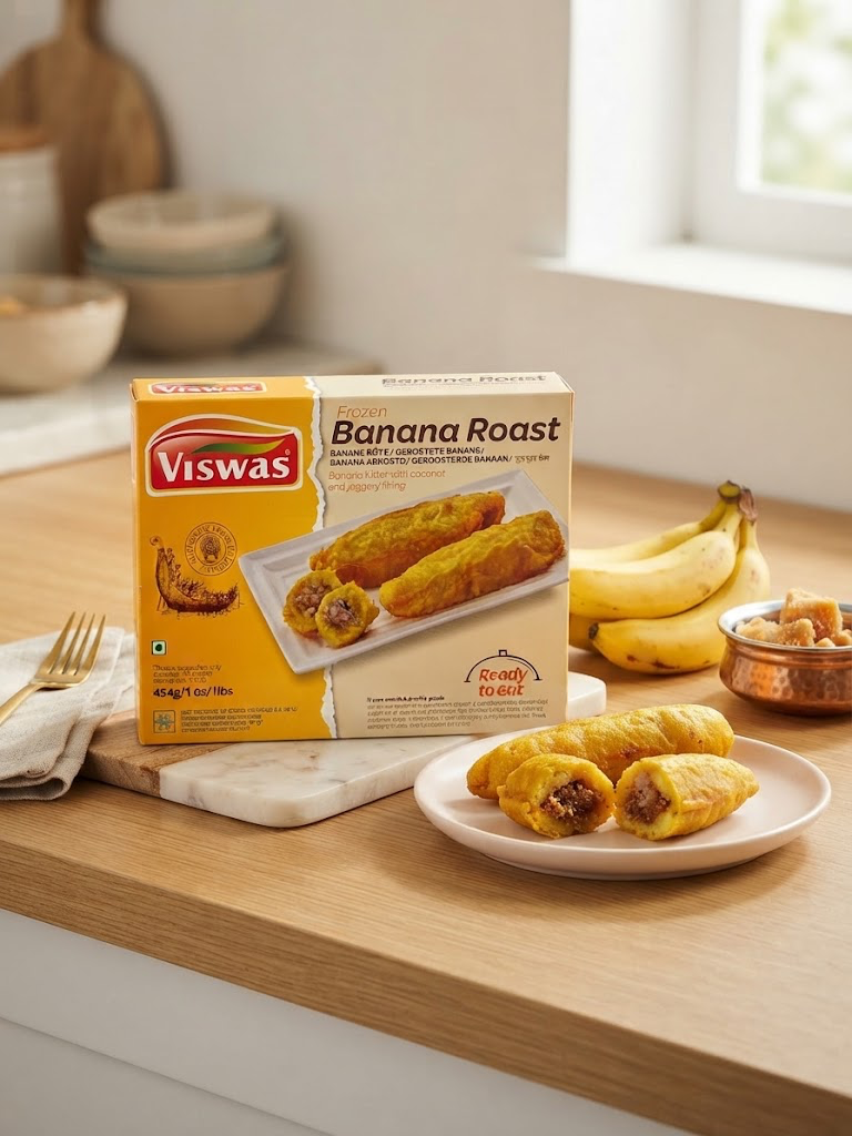 Viswas Banana Roast 454g
