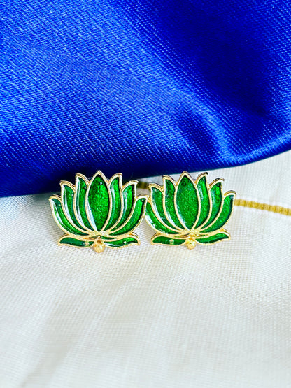 Green Lotus Choker Set