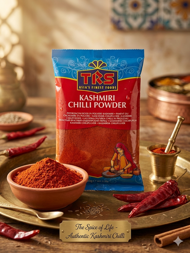 TRS Kashmiri Chilli Powder  - 100g – Hot, Vibrant Flavour to Ignite Every Indian Dish!
