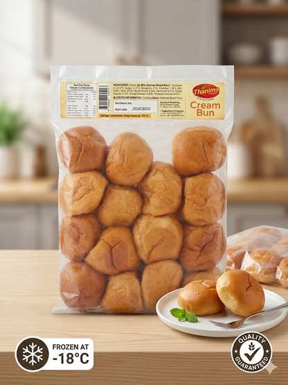 Prince Cream Bun 1kg (Frozen)