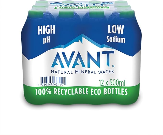 AVANT Natural Mineral Still Water – 12 x 500ml