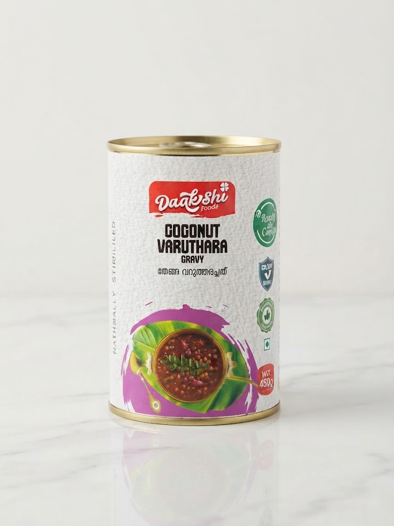 Daakshi Coconut Varuthara Gravy 450g