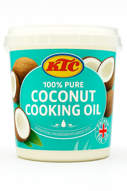 KTC Coconut Cooking Oil – 650ml Bottle for Cooking & Haircare