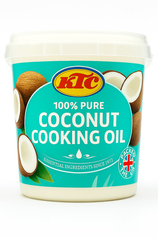 KTC Coconut Cooking Oil – 650ml Bottle for Cooking & Haircare