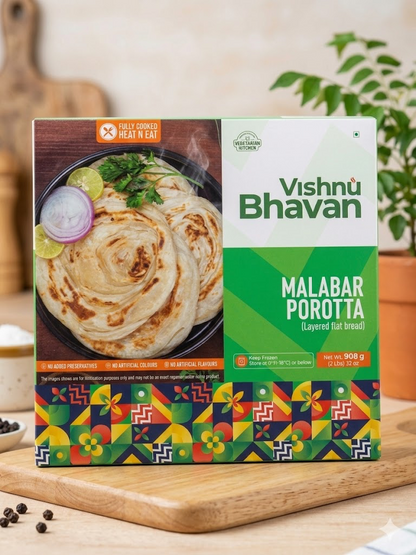 VB Malabar Porotta 908g