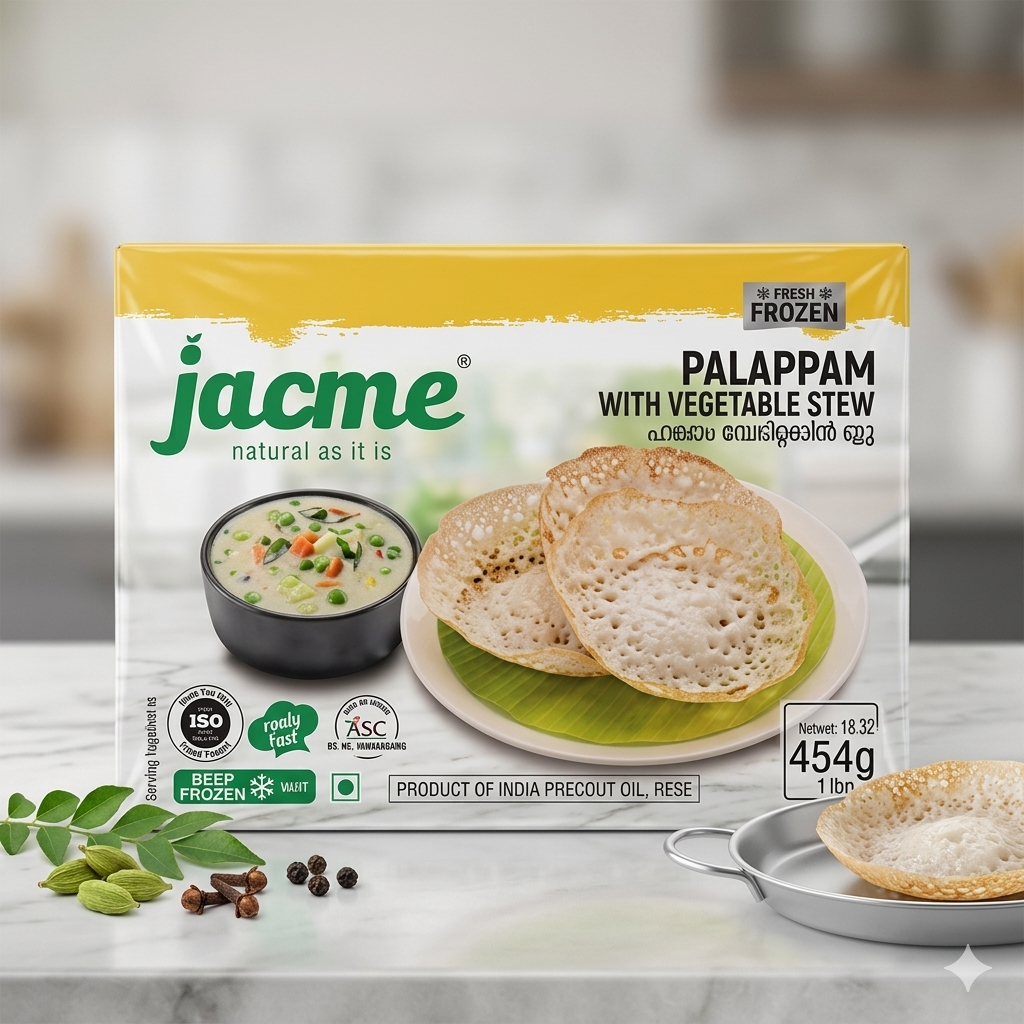 Palappam With Veg Stew 350gm