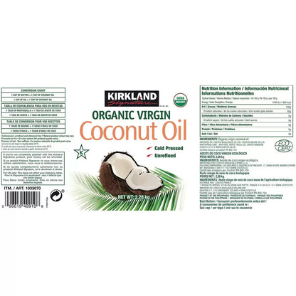 Kirkland Virgin Coconut Oil 2.28 Kg