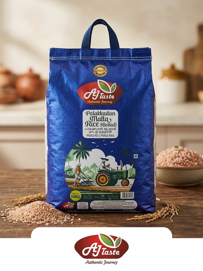 AJ Taste palakkadan Matta Rice 10kg