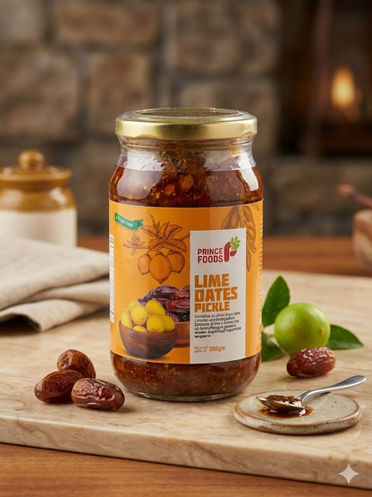 prince Lime & Dates Pickle 350g