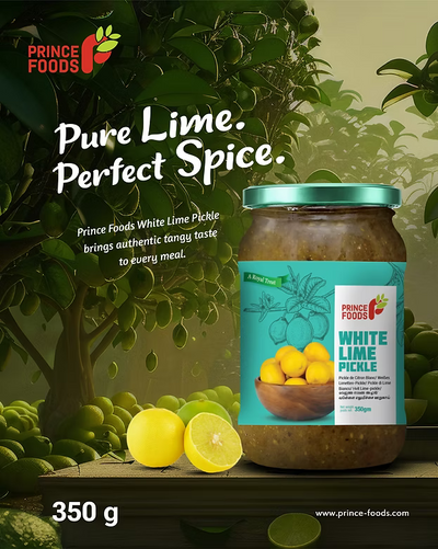 Prince White Lime Pickles 350g