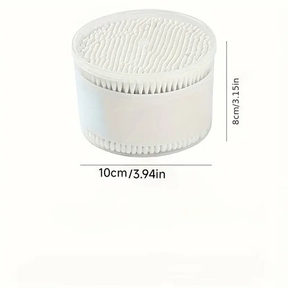 500pcs Double-Ended Bamboo Sticks – Round & Pointed Ends for Skincare, Makeup & Ear Cleaning