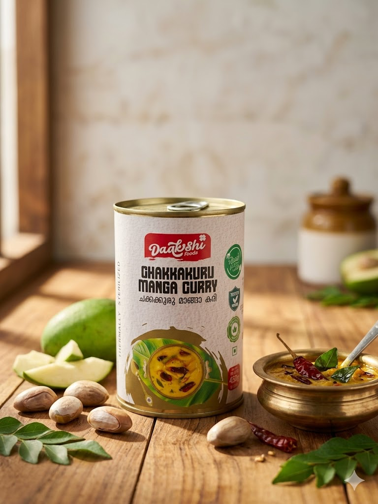 Daakshi Chakkakuru Manga Curry 450g (Tin)