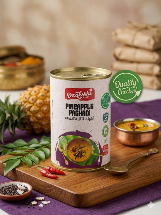 Daakshi Pineapple Pachadi 450g (Tin)
