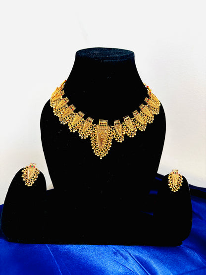 Nettipattam Royal Necklace Set