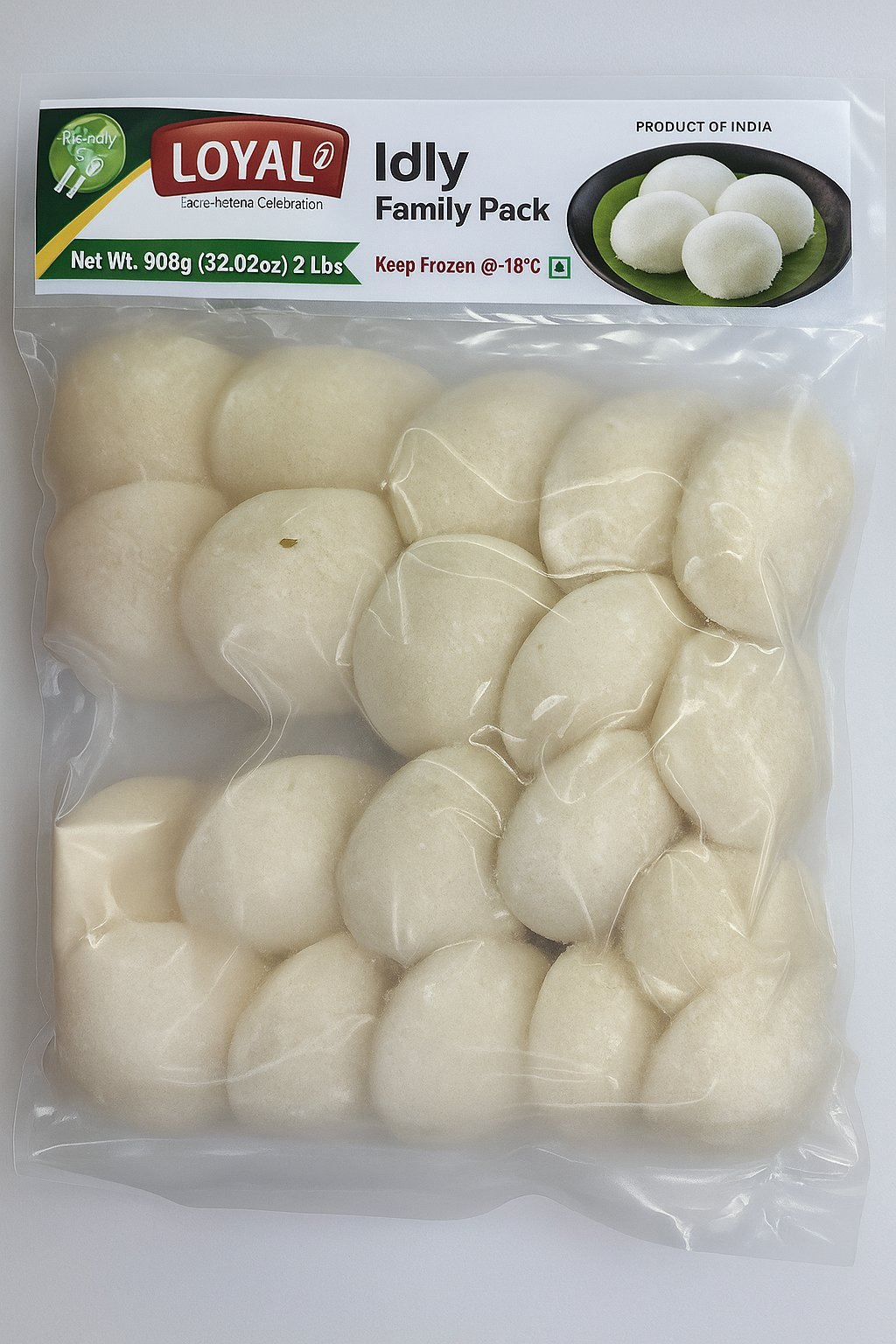 IDLY FAMILY PACK - FROZEN - 908G