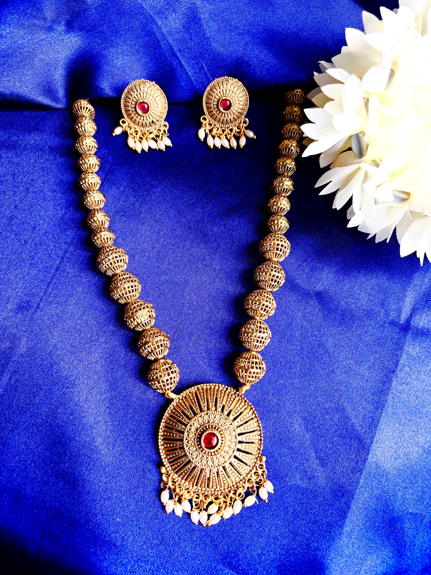 Royal Chakra Necklace Set