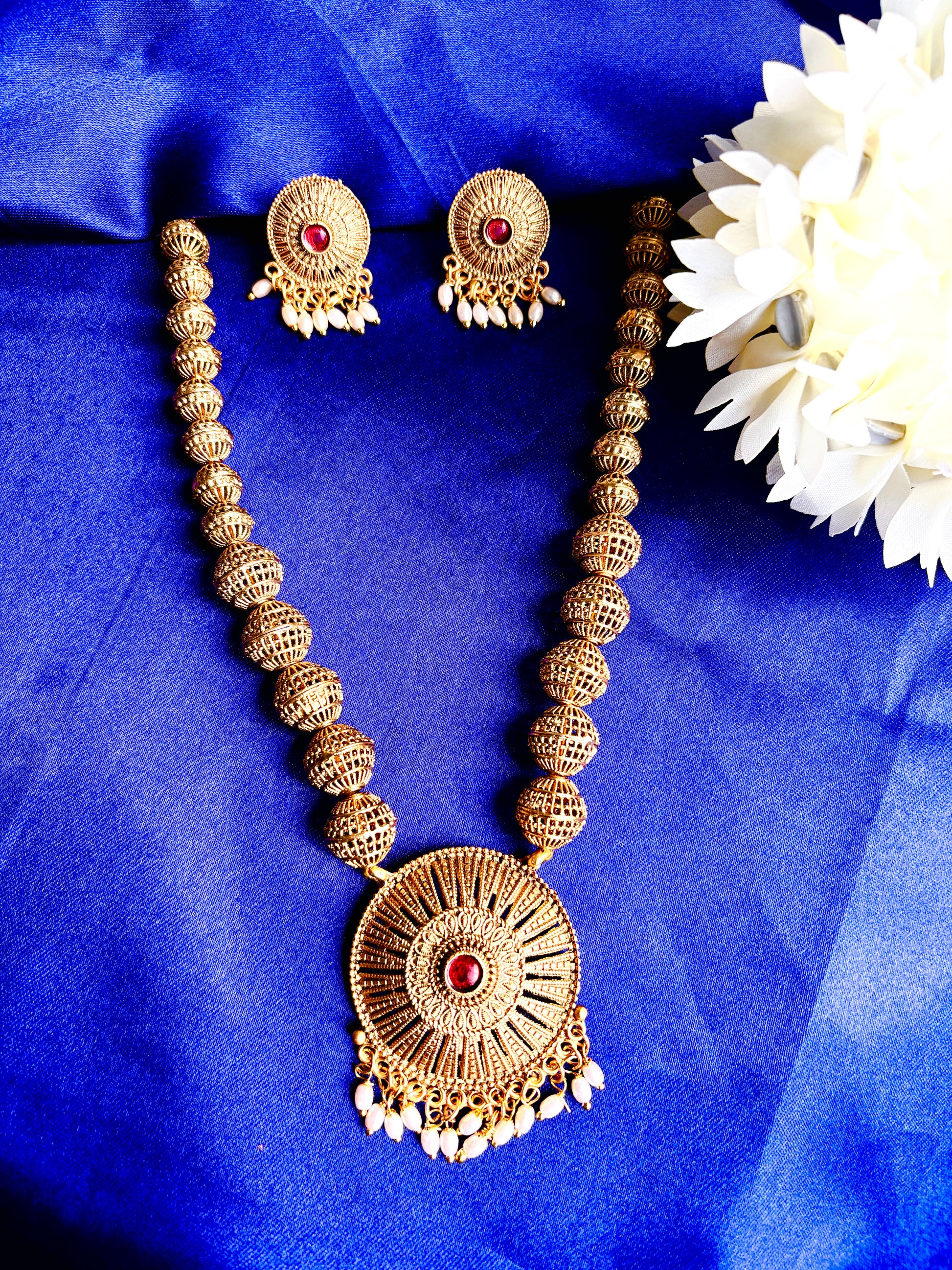 Royal Chakra Necklace Set