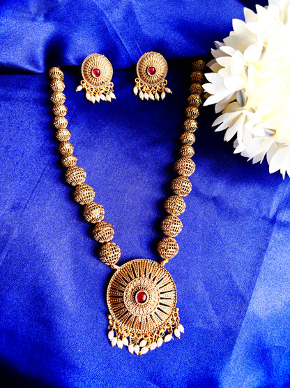 Royal Chakra Necklace Set