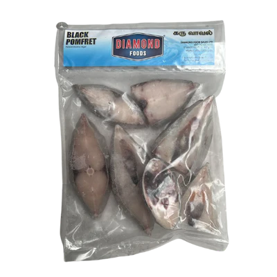 Frozen Black Pomfret Steak 700G