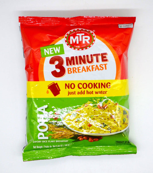 Mtr Poha 3 Min Breakfast