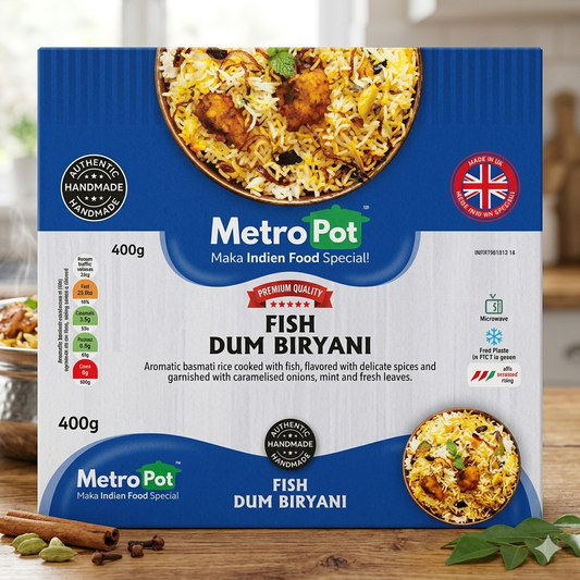 Metropot Fish Dum Biriyani 400g