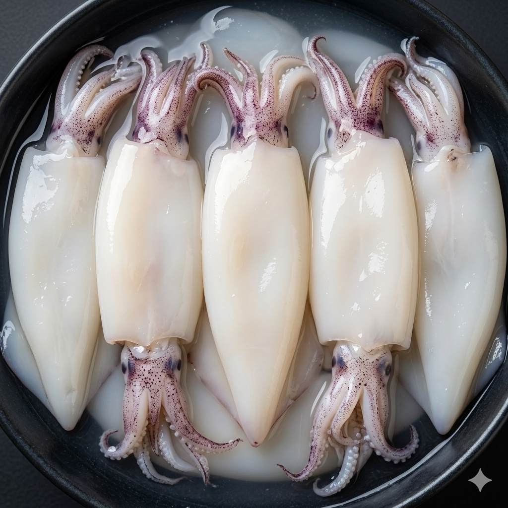Frozen Squid 600G 2 For 8.99 [Cleaned]