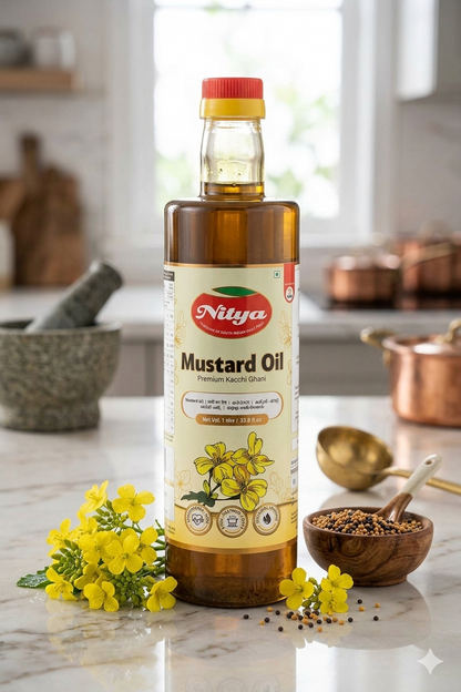 NITYA MUSTARD OIL - NTYA  1LTR.