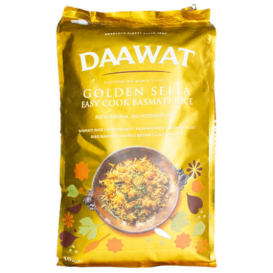 10 Kg Daawat Golden Sella Easy Cook Basmati