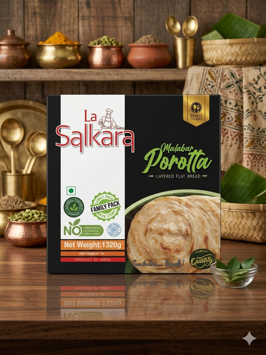 Salkkara Malabar Porotta Family Pack 1320g