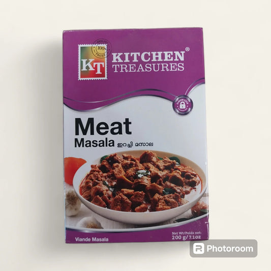 Kitchen Treasures Meat Masala 200g– Bold & Fragrant Spice Mix for Juicy, Flavour-Loaded Mutton and Beef Dishes