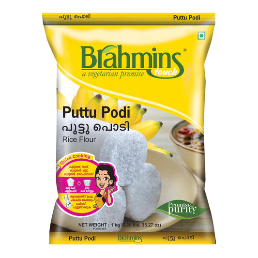 Brahmins Puttu Podi – Traditional Kerala Puttu Powder (1 KG)